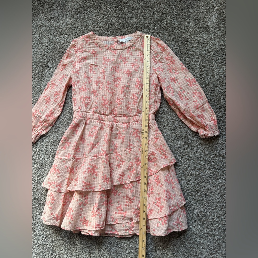 LOFT Meadow Tiered Ruffle Mini Dress - Picture 8 of 14
